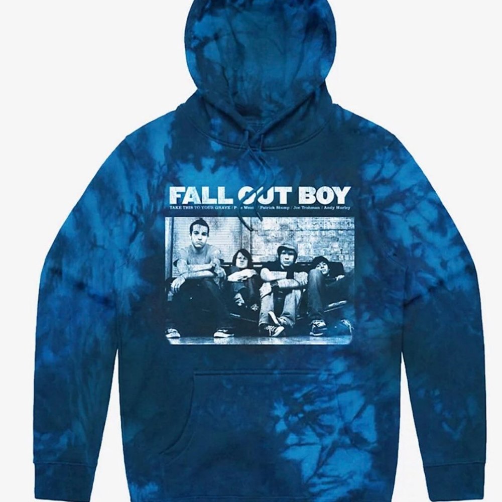 Fall Out Boy Take This To Your Grave TieDye Hoodie